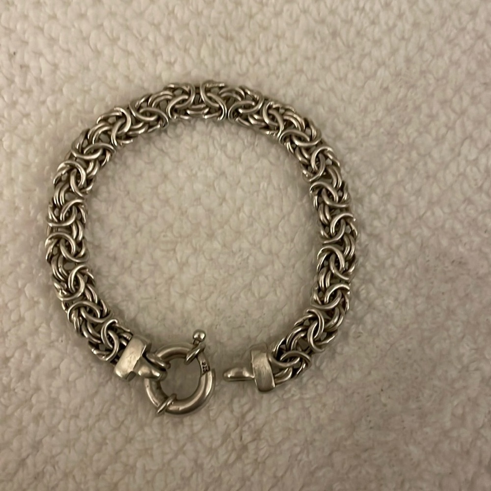 Sterling Byzantine Bracelet